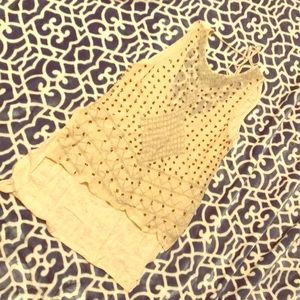 Free People mesh top